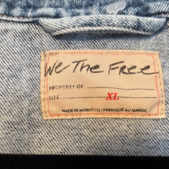 Free People Blue Jean Jacket - Picture 2 of 2